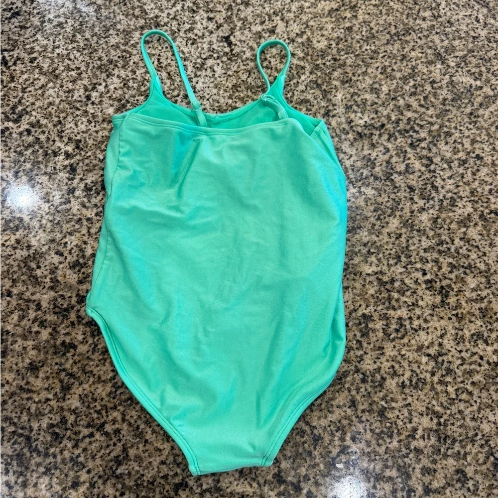 art class Girls One-Piece Swimsuit in Aqua Green
